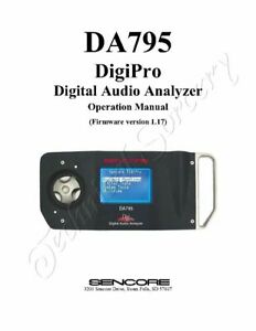 digipro 1000s service manual